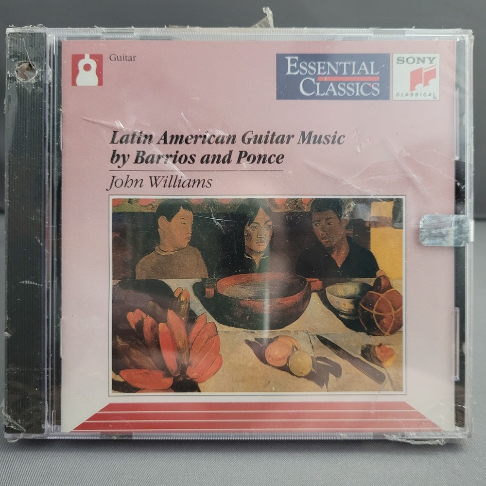 Latin American Guitar Music John Williams (CD, 1991) *SEALED*